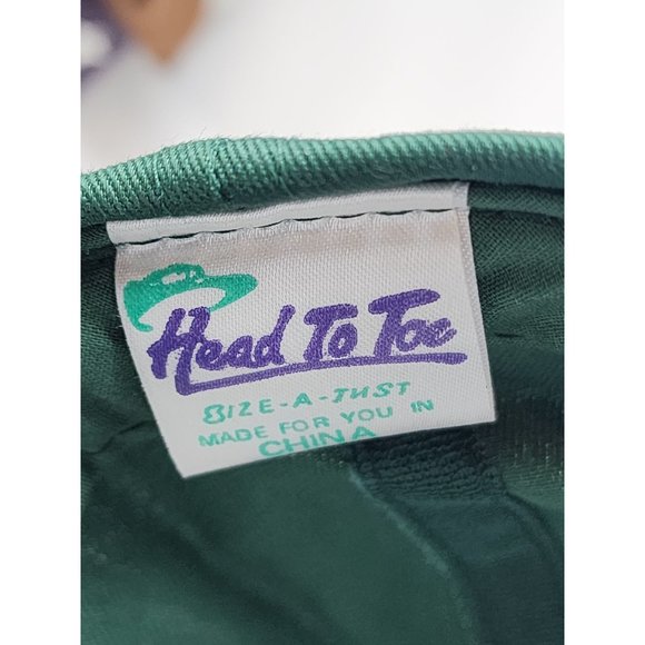 Patina Oil‎ & Gas Snapback Trucker Baseball Hat/Cap Made By Head To Toe Green - Picture 7 of 8